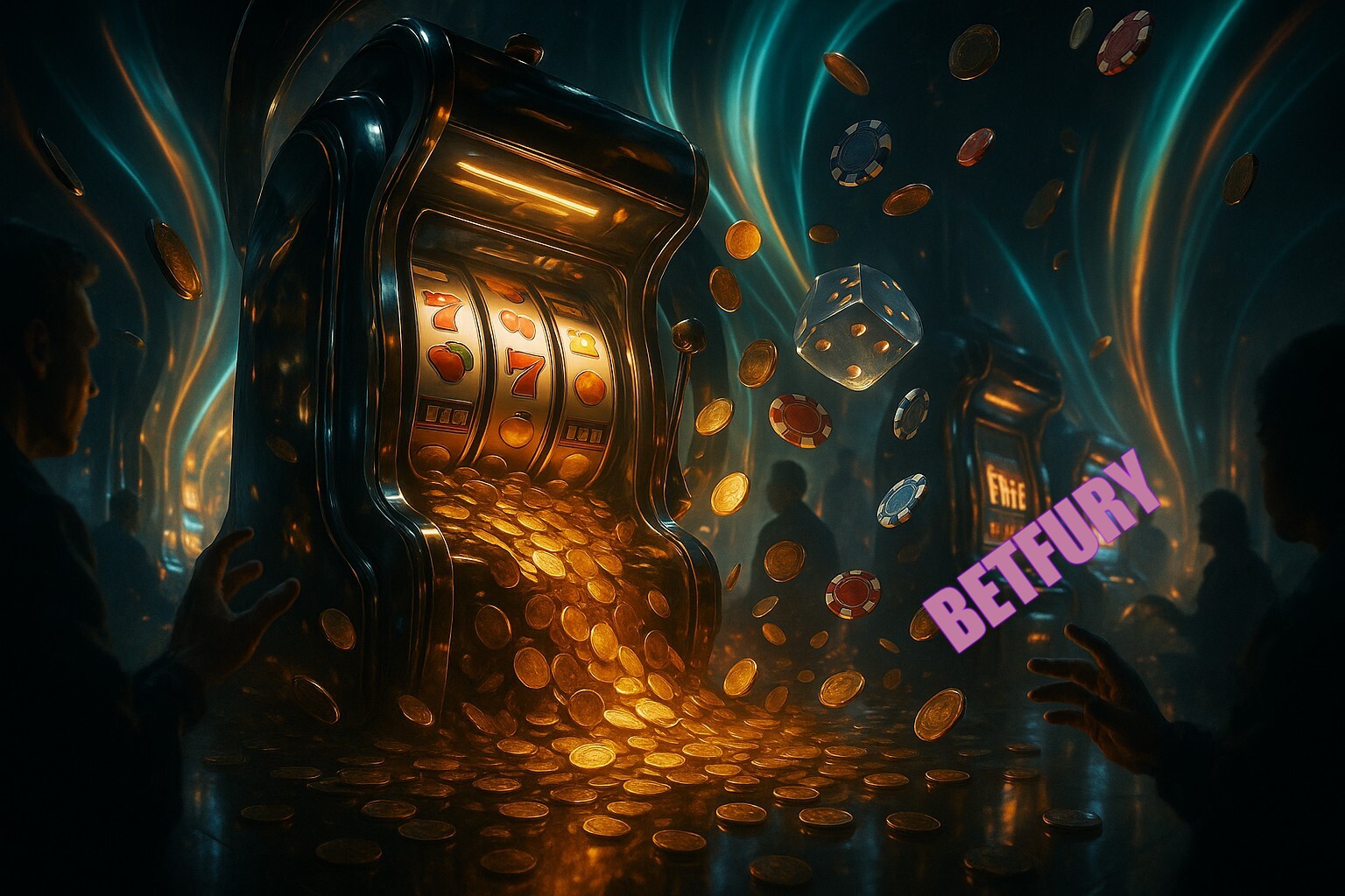 Diversos jogos de caça-níqueis